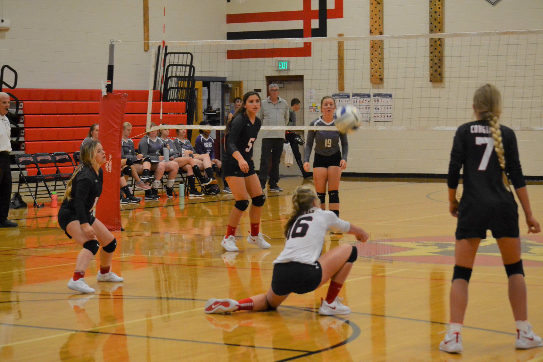 09-25 North Lake Volleyball